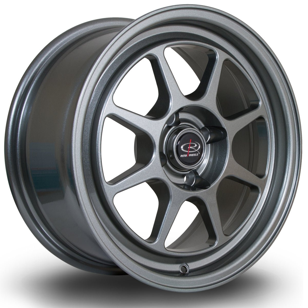 spec8157steelgrey.jpg Rota Spec8 15x7 ET35 4x100 Steelgrey - Image 1