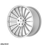 STROM STR4 23x10.5 ET40 5x112 Platinum Silver