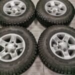 16" LAND ROVER BOOST ALLOY WHEELS  WITH AS NEW 235 / 85 / 16 GOODYEAR WRANGLER MTR TYRES