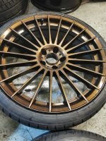 20" AEZ VALENCIA ALLOY WHEELS / NEW TYRES - 5 X 112 AUDI FITMENT - Image 4