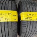 305 / 40 / 22 DUNLOP SP SPORTMAXX GT TYRES - TWO AVAILABLE