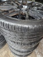 20" MOMO REVENGE ALLOY WHEELS / TYRES -  BLACK -  5 X 120  - VOLKSWAGEN T5 / T6 FITMENT - Image 7