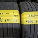 235 / 40 / 18 MICHELIN PILOT SPORT 4 TYRES  - TWO AVAILABLE