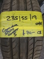 235 / 55 / 19  CONTINENTAL SPORT CONTACT 5 TYRE