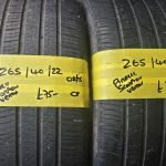 265 / 40 / 22   PIRELLI SCORPION VERDE TYRES - TWO AVAILABLE