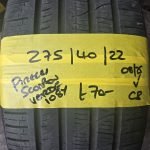 275 / 40 / 22  PIRELLI SCORPION VERDE TYRE