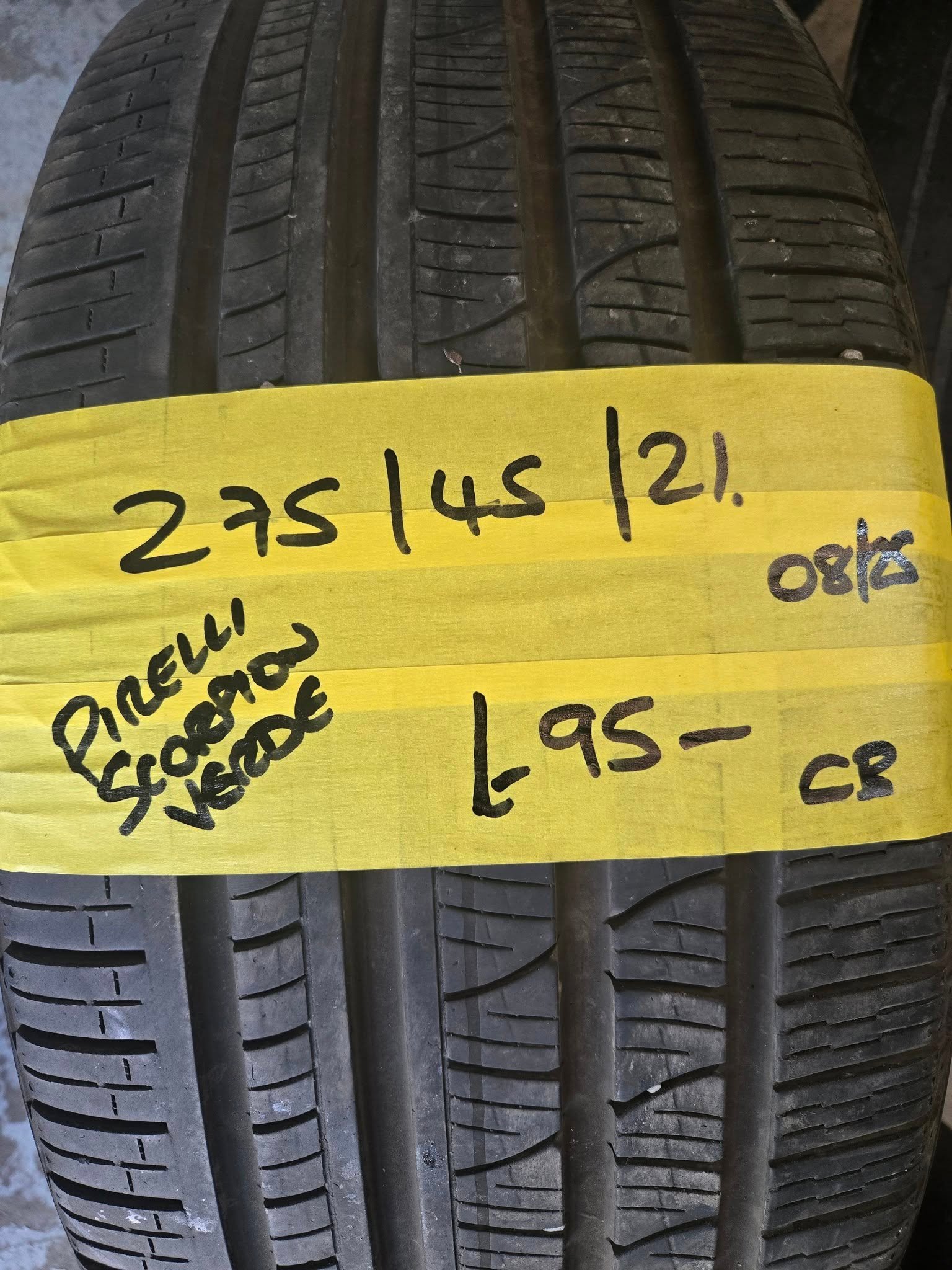 275 45 21 pirelli 275 / 45 / 21 PIRELLI SCORPION VERDE TYRE - Image 1