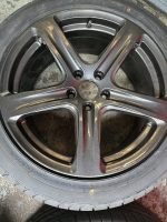 18" CALIBRE MERCEDES VITO  ALLOY WHEELS / NEW TYRES - Image 3