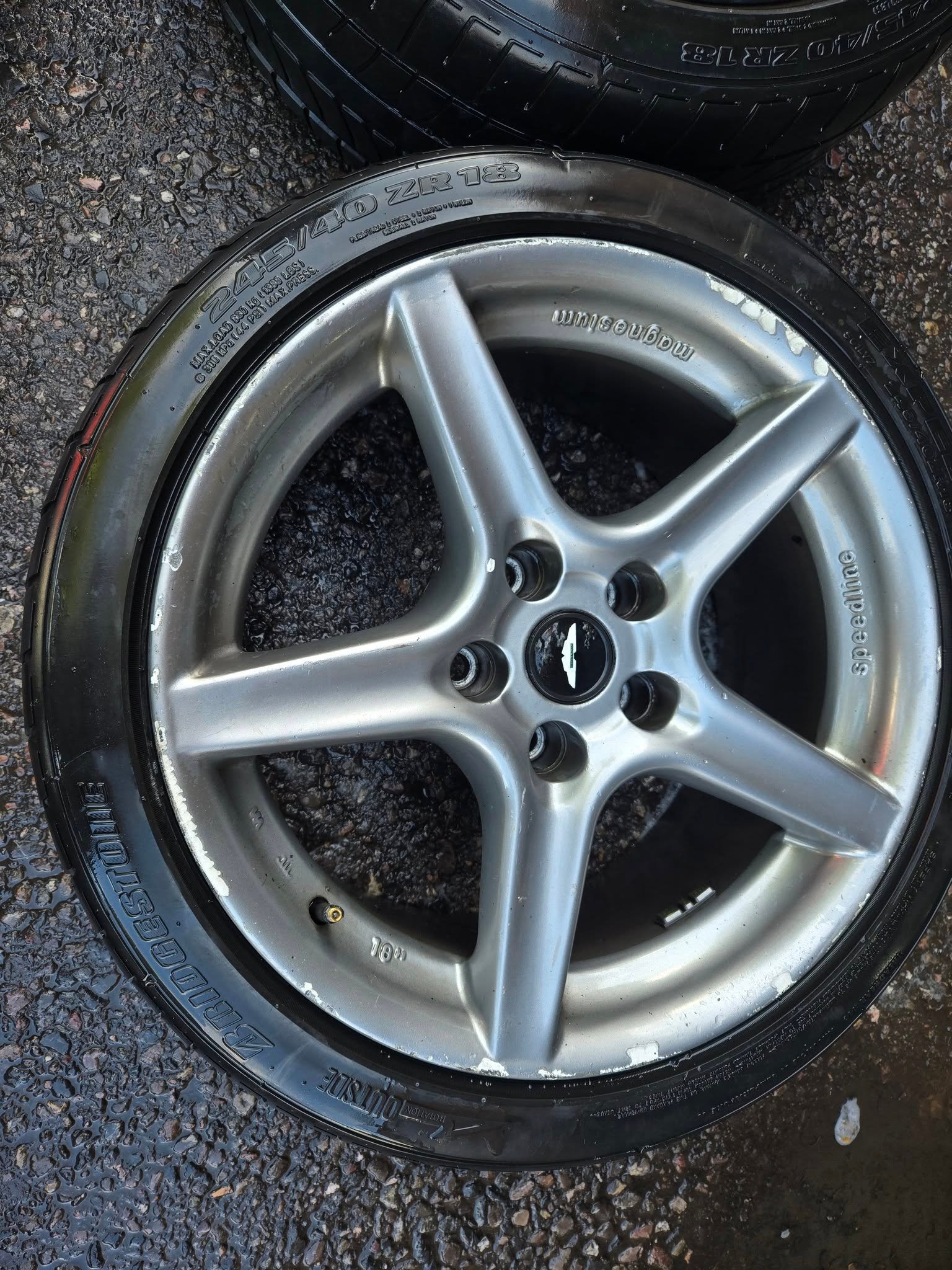 539097402_24402911376069584_1224841786184938089_n 18" SPEEDLINE MAGNESIUM ALLOY WHEELS ASTON MARTIN DB7 - TWO AVAILABLE - Image 1