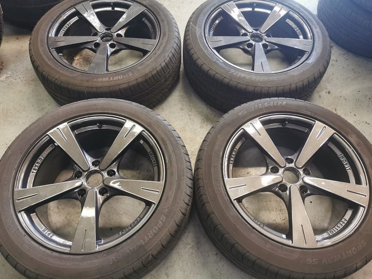 18" INOVIT SPIN ALLOY WHEELS / TYRES - VOLKSWAGEN T5