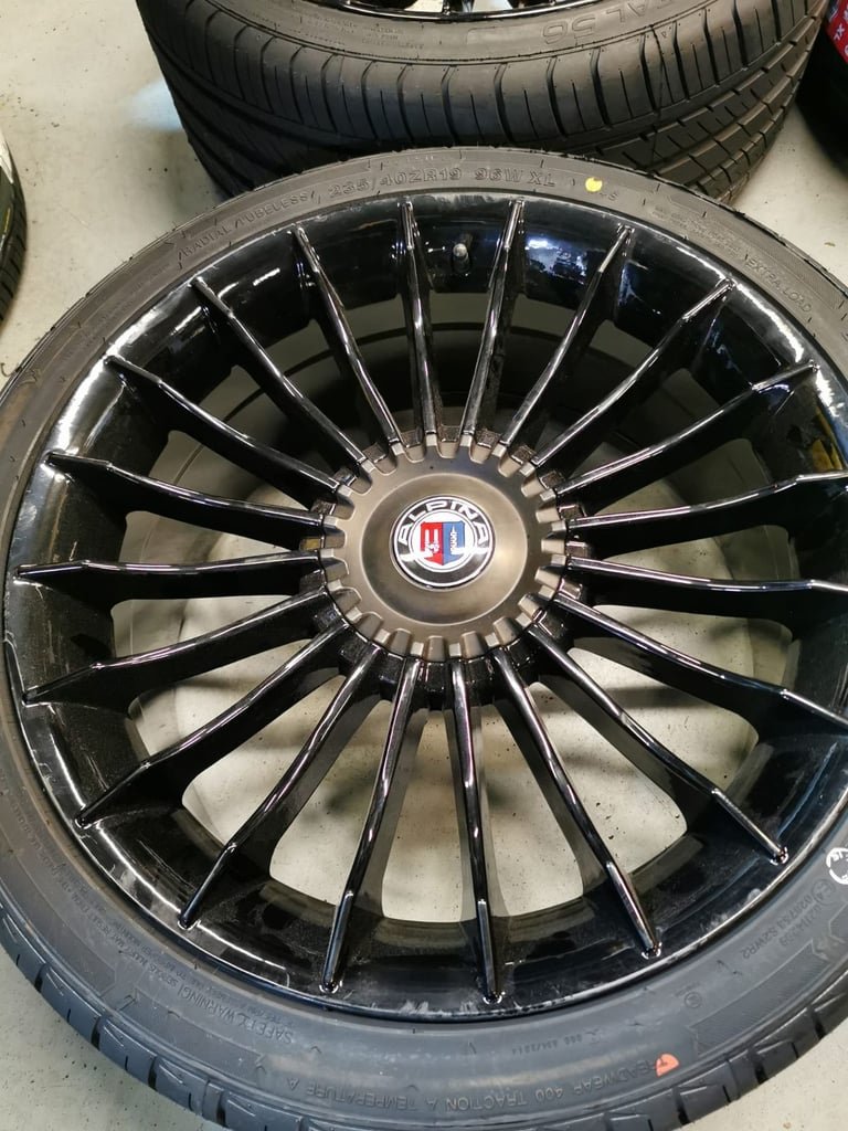 19" BMW ALPINA STYLE CONCAVE ALLOY WHEELS / TYRES