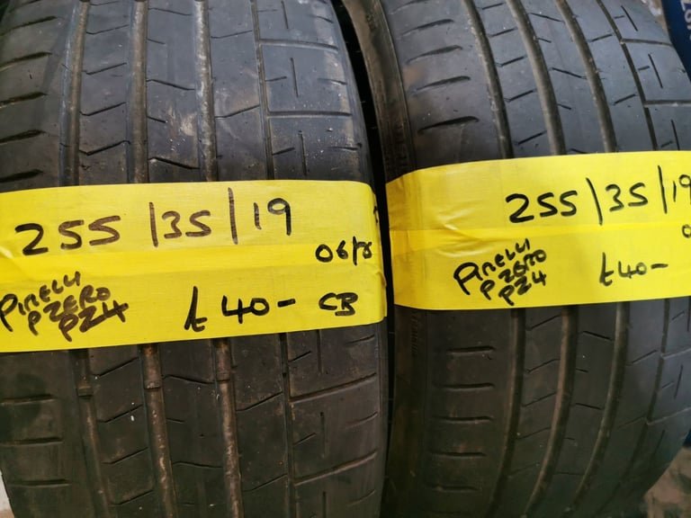 255 / 35 / 19 PIRELLI P ZERO PZ4 TYRES - TWO AVAILABLE