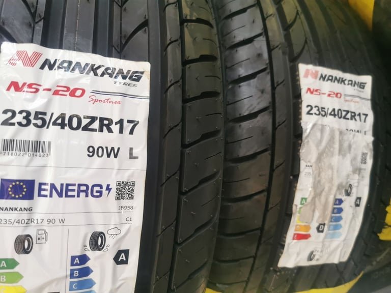 235 / 40 / 17 NANKANG NS-20 TYRES - NEW STOCK HAS JUST ARRIVED