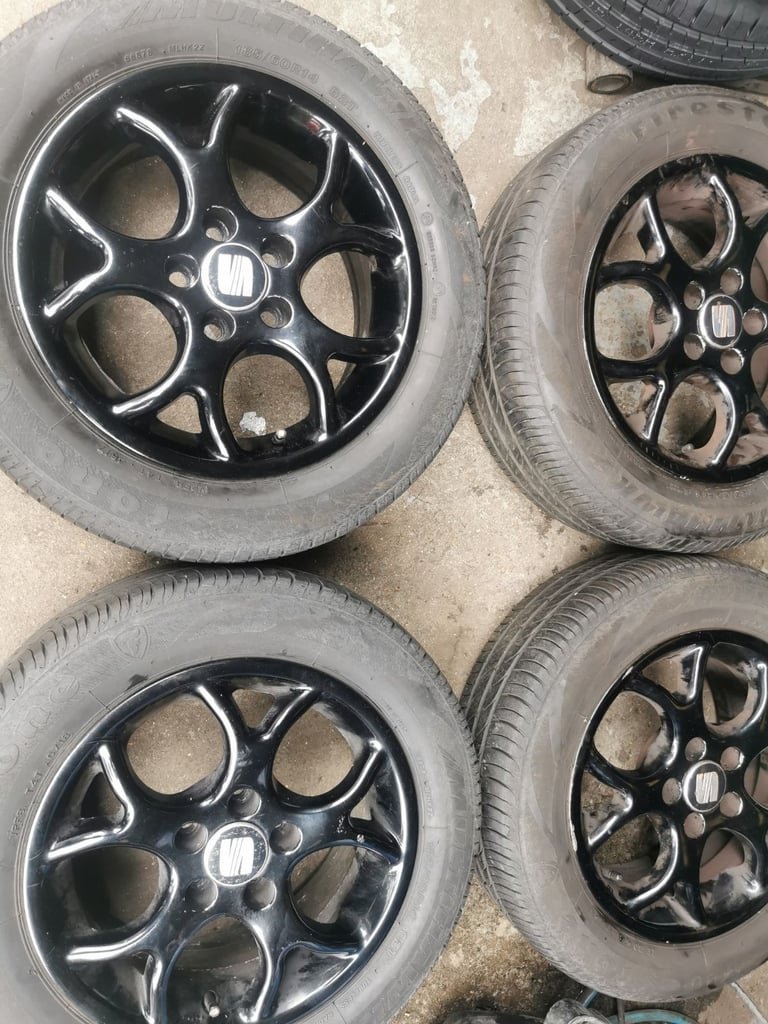 image-138.jpeg 14" GENUINE CROMODORA WHEELS / TYRES VOLKSWAGEN / AUDI / SEAT ALLOY FITMENT - 5 X 100 FITMENT - Image 1