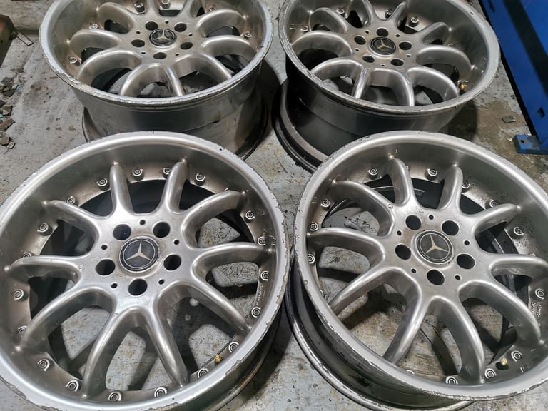 18" GENUINE BROCK B6 ALLOY WHEELS - 5 X 112 - MERCEDES