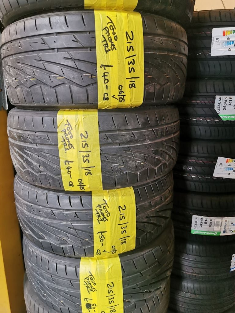 215 / 35 / 18 TOYO PROXES TR1 TYRES - FIVE AVAILABLE