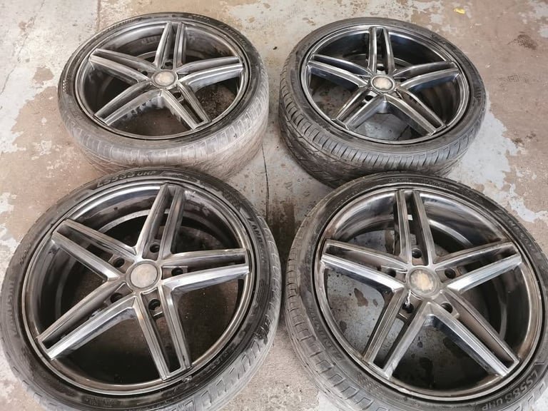 image-159.jpeg 20" FORD TRANSIT ALLOY WHEELS / TYRES - - Image 1