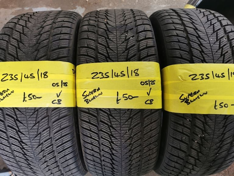 image-175.jpeg 235 / 45 / 18 SUPERIA WINTER TYRES - THREE AVAILABLE - Image 1