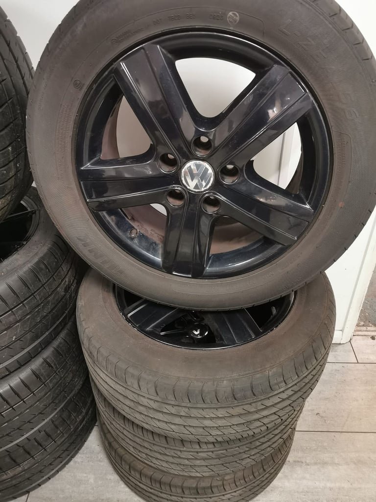 17" VOLKSWAGEN T5 CARAVELLE ALLOY WHEELS / TYRES