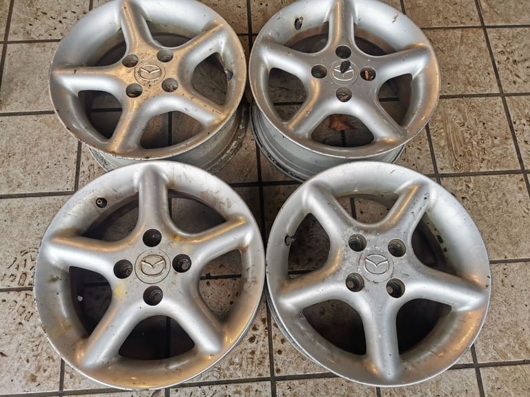 14" MAZDA MX ALLOY WHEELS - SET OF 4