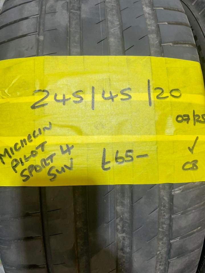 image-2.jpeg 245 / 45 / 20 MICHELIN PILOT SPORT 4 SUV TYRES TWO AVAILABLE - Image 1