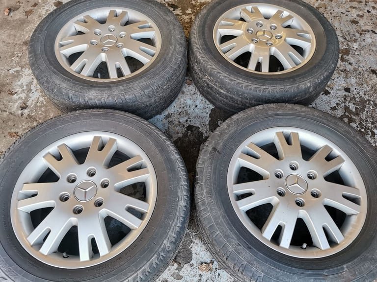 17" GENUINE ORIGINAL MERCEDES SPRINTER ALLOY WHEELS/ TYRES