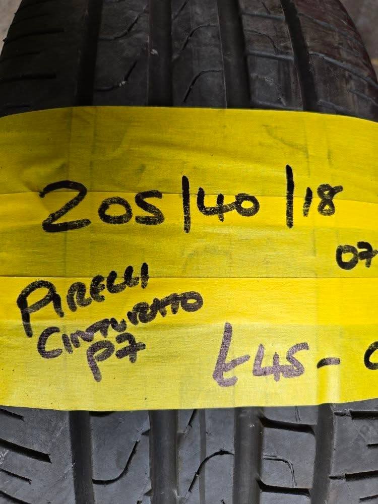 205 / 40 / 18 PIRELLI CINTURATO P7 TYRE - FITTING AVAILABLE