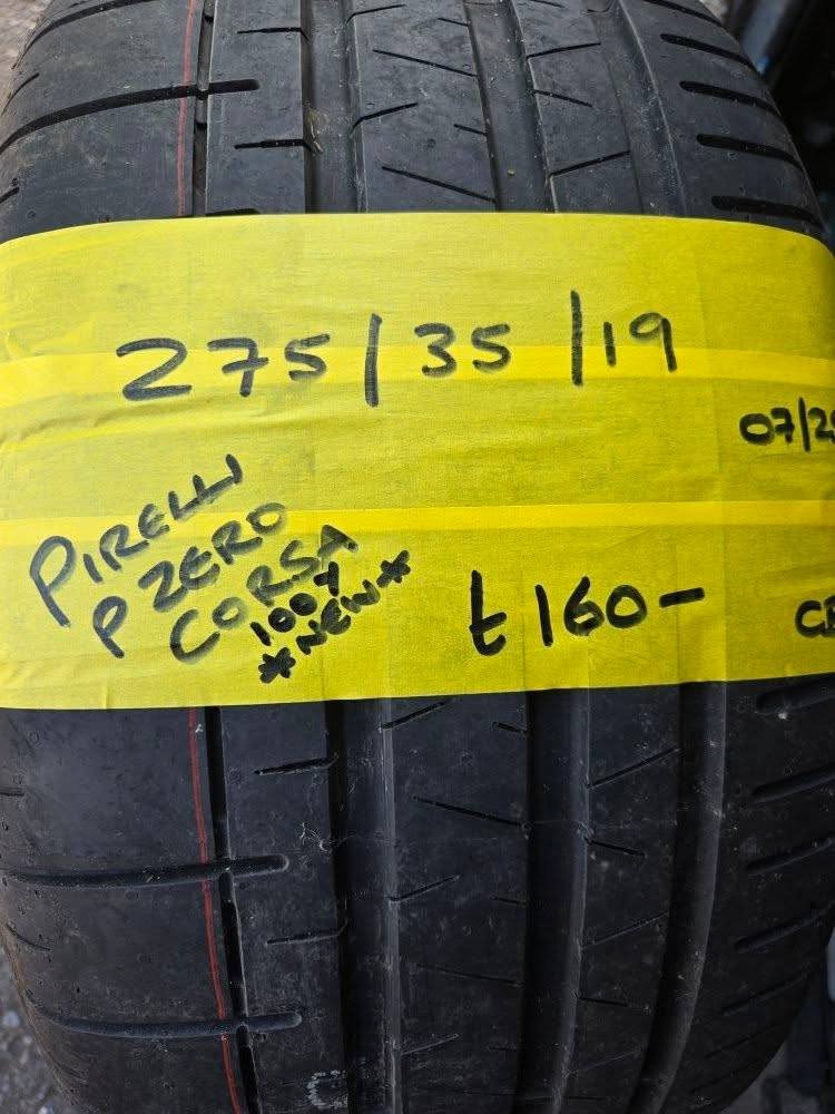 275 / 35 / 19 PIRELLI P ZERO CORSA TYRE - NEW