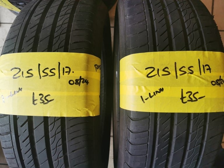 215 / 55 / 17 I - LINK TYRES - TWO AVAILABLE