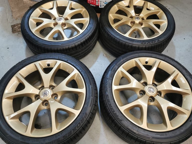 18" GENUINE VAUXHALL VXR ALLOY WHEELS / TYRES