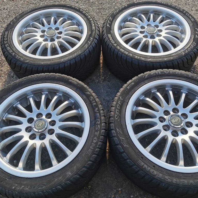 15" RIPSPEED ALLOY WHEELS / TYRES - 195 / 50 / 15