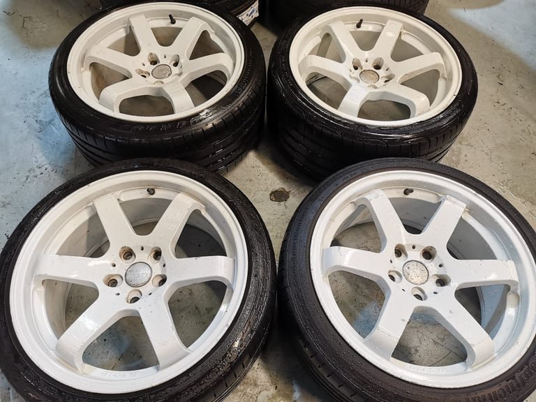 18" BOLA B1 ALLOY WHEELS / TYRES - BMW FITMENT - 5 X 120