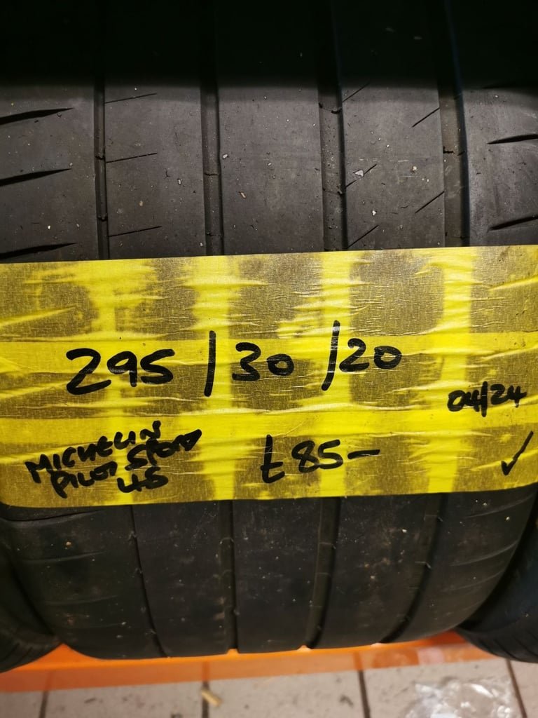 295 / 30 / 20 MICHELIN PILOT SPORT 4S TYRE - FITTING AVAILABLE