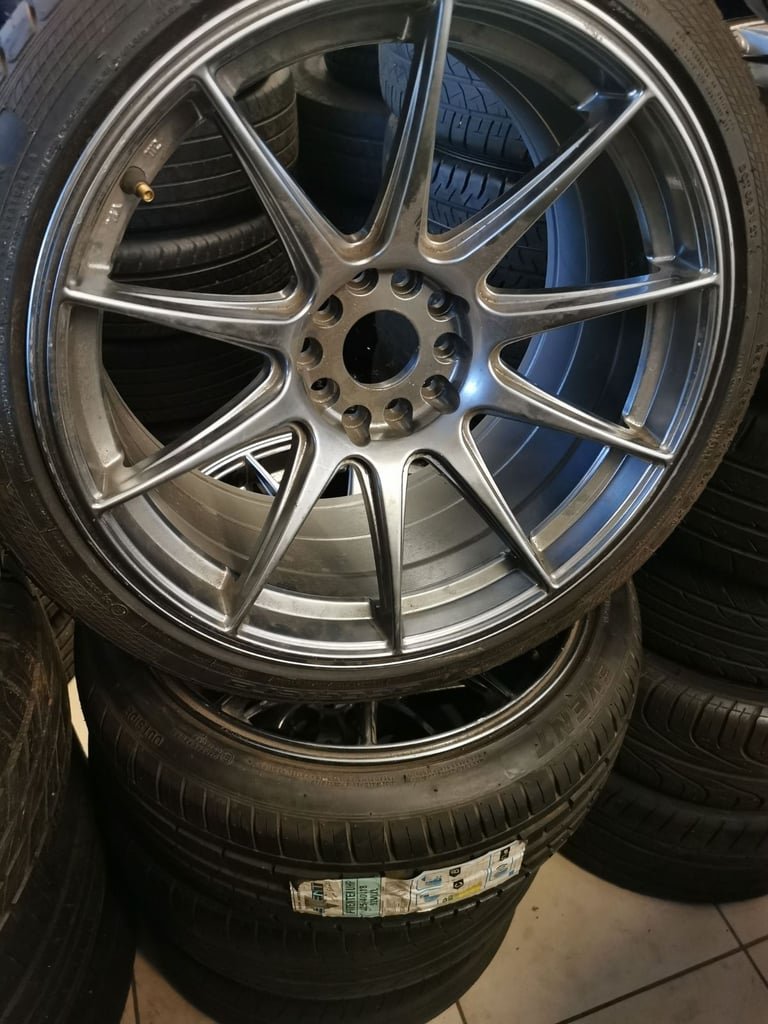 18" BRAND NEW XXR ALLOY WHEELS / TYRES - 5 X 112 AND 5 X 120 FITMENT - AUDI / BMW