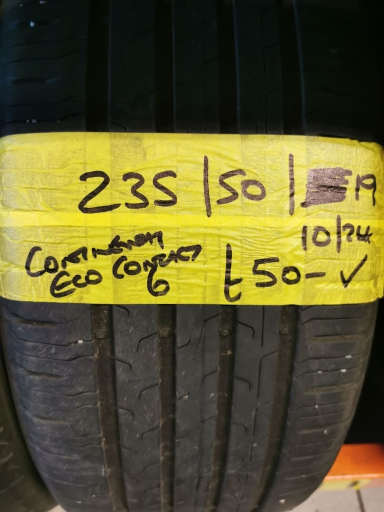 235 / 50 / 19 CONTINENTAL ECO CONTACT 6 TYRE - FITTING AVAILABLE