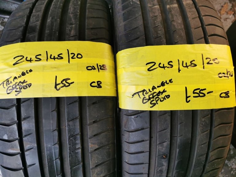 245 / 45 /20 TRIANGLE EFFEX SPORT TYRES - TWO AVAILABLE