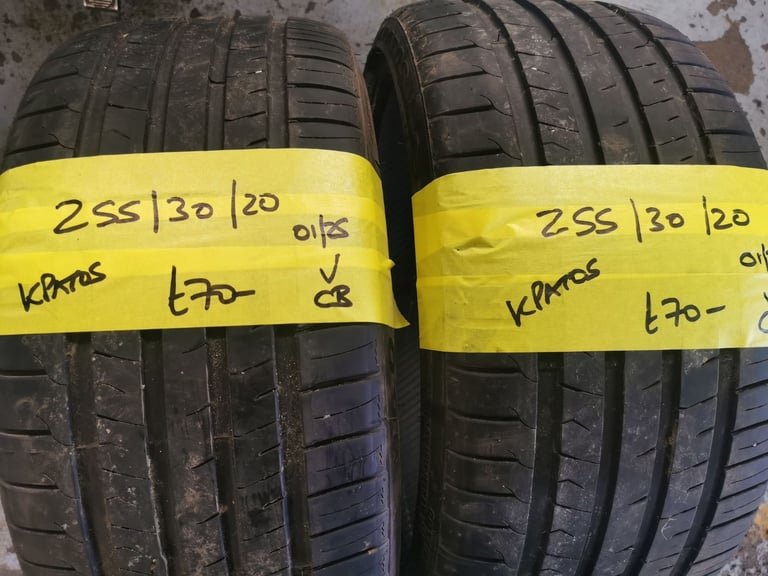 255 / 30 / 20 KPATOS TYRES - TWO AVAILABLE
