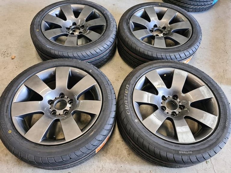 18 INCH VOLKSWAGEN T5 / T6 ALLOY WHEELS / NEW TYRES