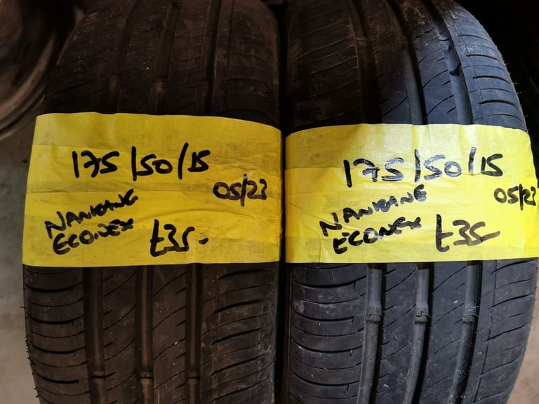 175 / 50 / 15 NANKANG ECONEX TYRES - TWO AVAILABLE