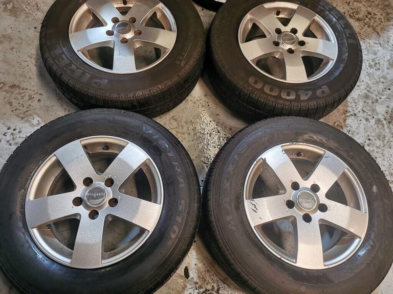 15" VOLKSWAGEN T4 ALLOY WHEELS / TYRES
