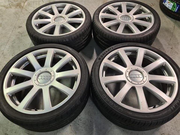 20" GENUINE AUDI S8 FINAL EDITION ALLOY WHEELS / TYRES
