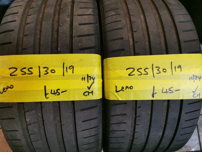 255 / 30 / 19 LEAO SPORT TYRES = TWO AVAILABLE