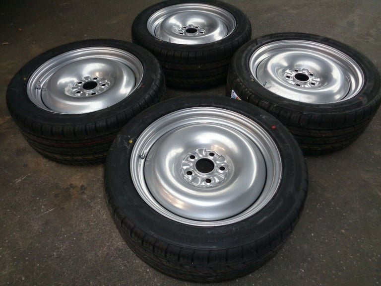18" NEW VOLKSWAGEN T5 / T6 SMOOTHIE WHEELS / NEW TYRES