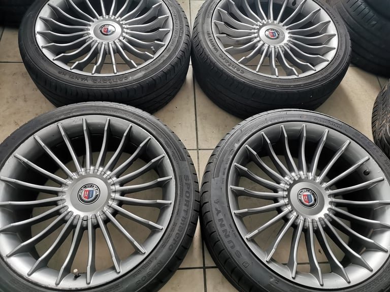 19" BMW ALPINA STYLE ALLOY WHEELS / TYRES