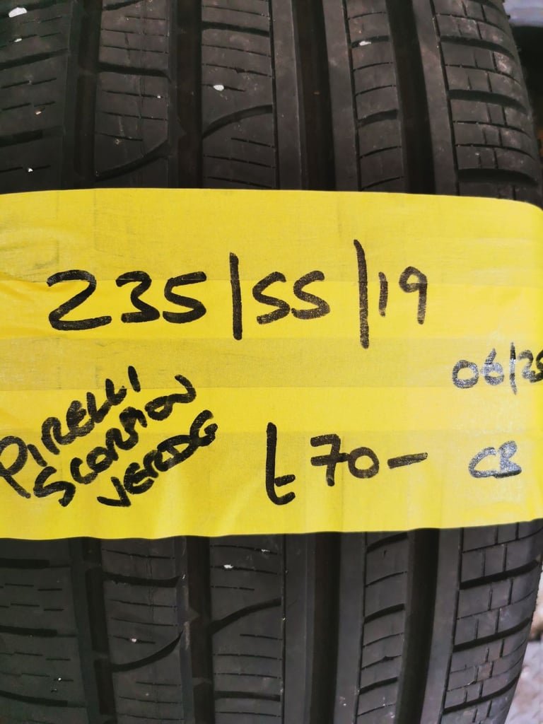 235 / 55 / 19 PIRELLI SCORPION VERDE TYRE - FITTING AVAILABLE