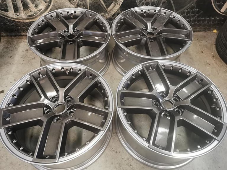 20" GENUINE BORBET SPLIT RIM ALLOY WHEELS 5 X 120 RANGE ROVER / BMW X5 / VOLKSWAGEN FITMENT