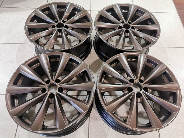 18" GENUINE ALESSIO ALLOY WHEELS - VOLKSWAGEN / AUDI