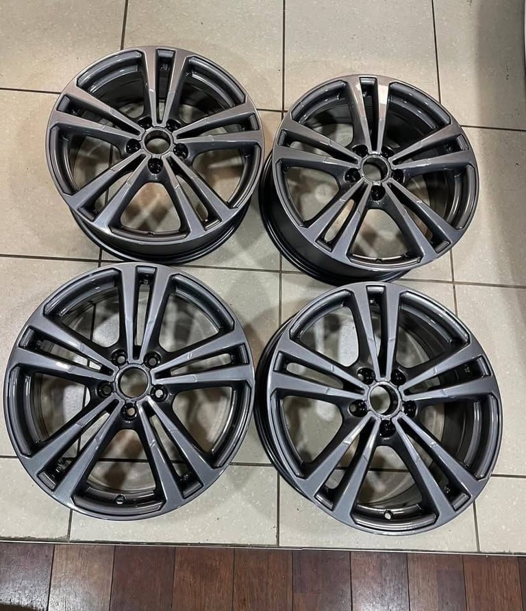 18" GENUINE AUDI S LINE ALLOY WHEELS 5 X 112 FITMENT