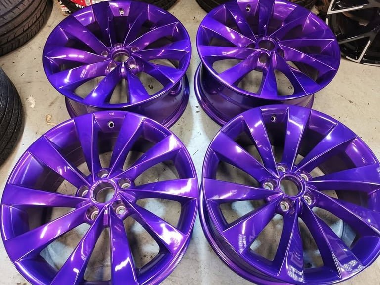 18" VOLKSWAGEN TURBINE STYLE ALLOY WHEELS 5 X 112 FITMENT