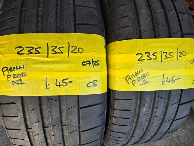235 / 35 / 20 PIRELLI P ZERO N1 TYRES - TWO AVAILABLE